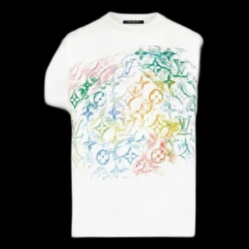 LOUIS VUITTON LV Casual Comfort Crewneck Short Sleeve For Men White