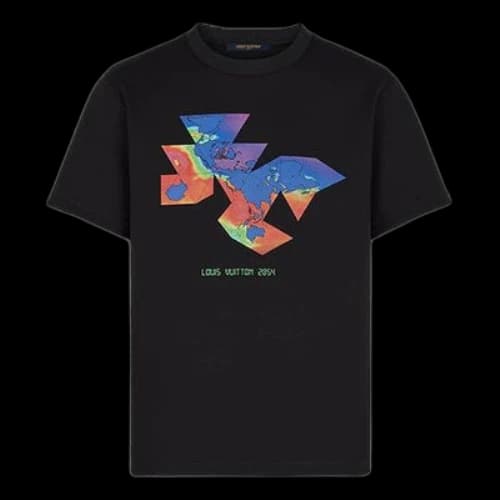 LOUIS VUITTON LV SS21 2054 Floral Printed Foldable For Men Black
