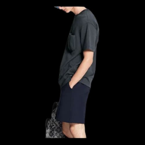 LOUIS VUITTON Men's SS21 3D Monogram Black