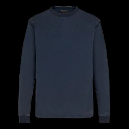 LOUIS VUITTON LV Long Sleeve With Ribbed Cuffs For Men Blue
