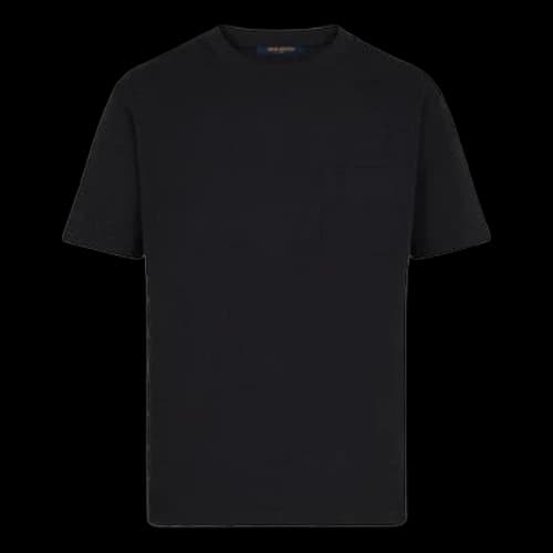 LOUIS VUITTON LV Half Damier Pocket Short Sleeve For Men Black
