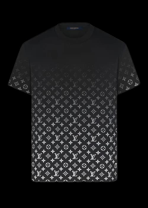 Louis Vuitton LVSE Monogram Gradient T-Shirt Black/White