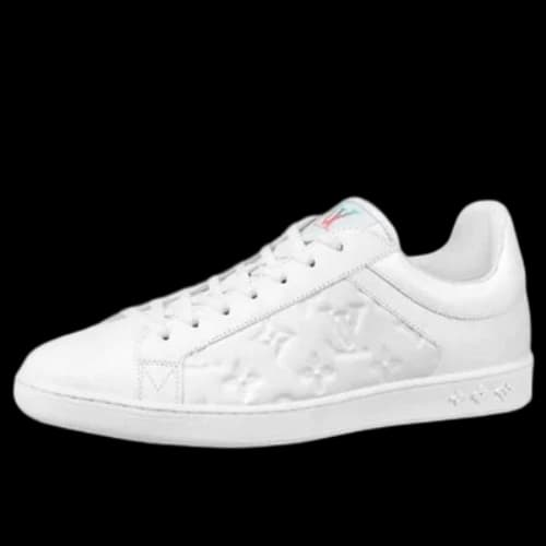LOUIS VUITTON Luxembourg Sneakers 'White Monogram with Colorful Logo'
