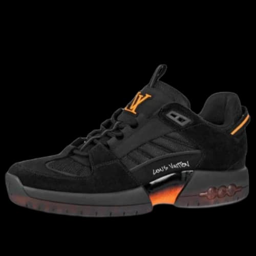 LOUIS VUITTON A View Sneakers 'Black Orange'