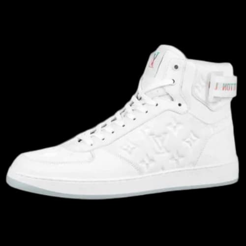 LOUIS VUITTON Rivoli Ankle Sneakers 'White Monogram'