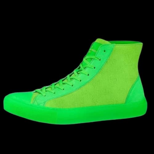 LOUIS VUITTON Tattoo Ankle Sneakers 'Neon Green'