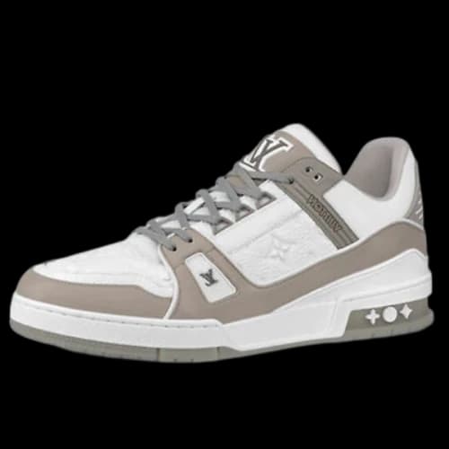 LOUIS VUITTON Trainer Sneakers 'Grey White'