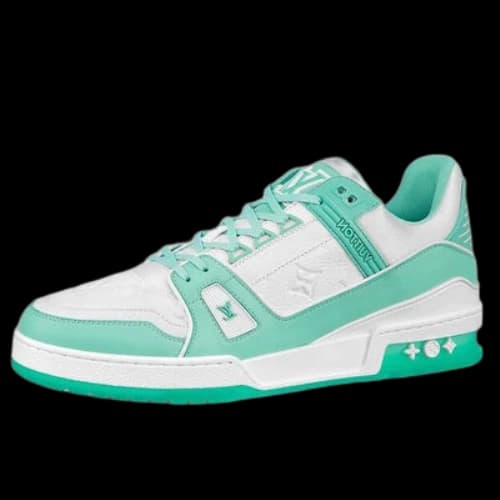 LOUIS VUITTON Trainer Sneakers 'Teal White'