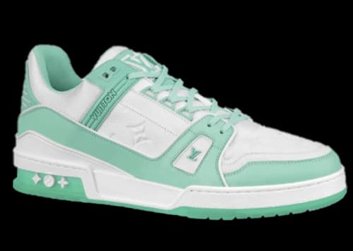 Louis Vuitton LV Trainer Green White