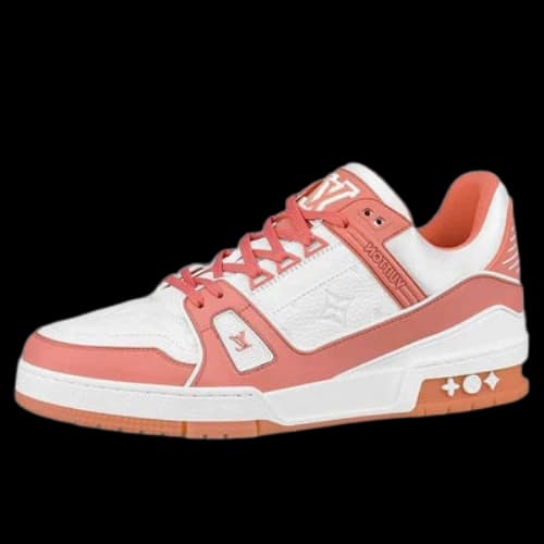 LOUIS VUITTON Trainer Sneakers 'Peach White'