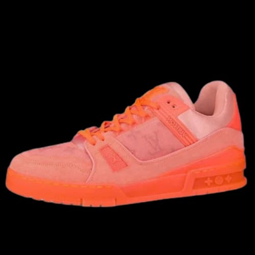 LOUIS VUITTON x Virgil Abloh Trainer Sneakers 'Virgil Peach'