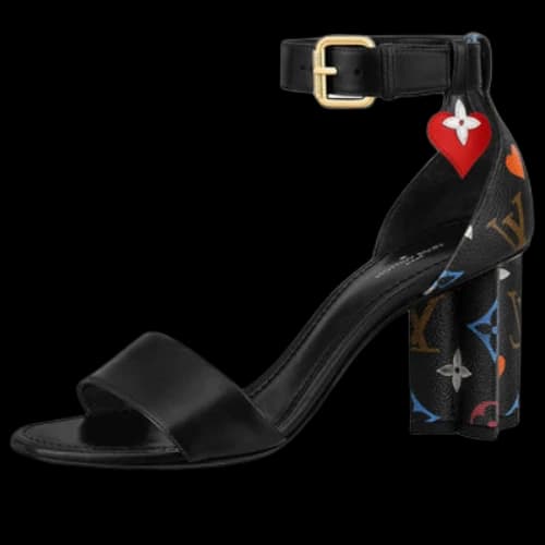 LOUIS VUITTON Game On Silhouette Sandals 'Black' (Women's)