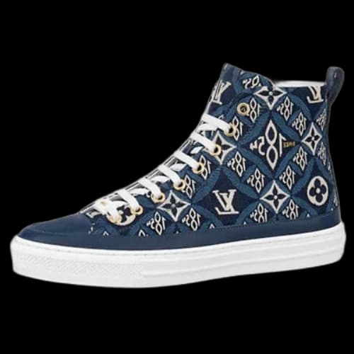 LOUIS VUITTON Stellar Ankle Sneakers 'Blue' (Women's)