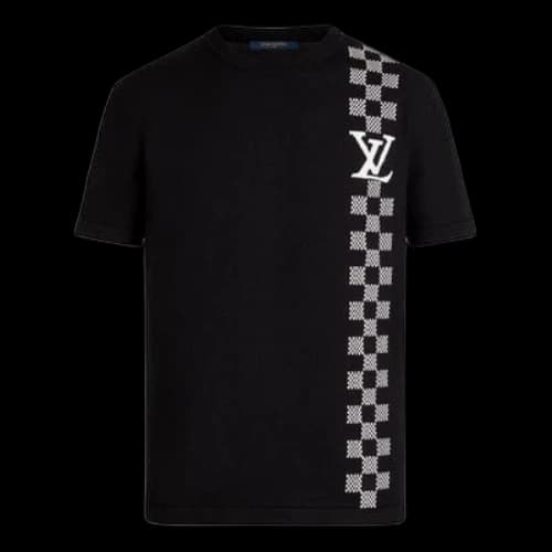 LOUIS VUITTON LV SS21 Racing Checked Short Sleeve For Men Black