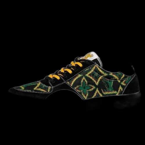 LOUIS VUITTON Ollie Sneakers 'Black Green Yellow'