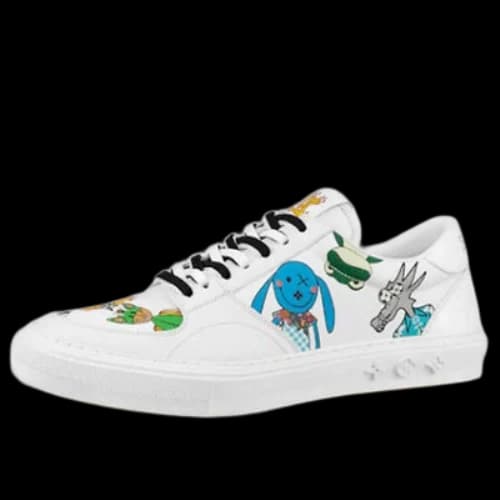 LOUIS VUITTON Ollie Sneakers 'White with Drawings'