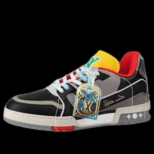 LOUIS VUITTON LV Trainers 'Red Multi-color'