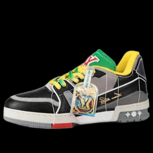 LOUIS VUITTON LV Trainers 'Yellow Multi-color'