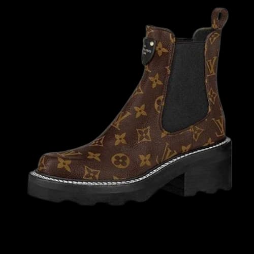 LOUIS VUITTON LV Beaubourg Ankle Boots 'Brown' (Women's)