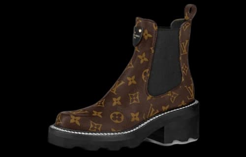 LOUIS VUITTON LV Beaubourg Ankle Boots 'Brown Monogram' (Women's)