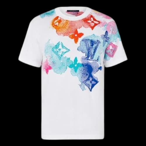 LOUIS VUITTON SS21 Water Printing T-Shirts 'Multi color'