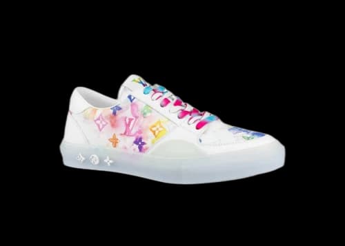 Louis Vuitton Ollie White Rainbow Monogram