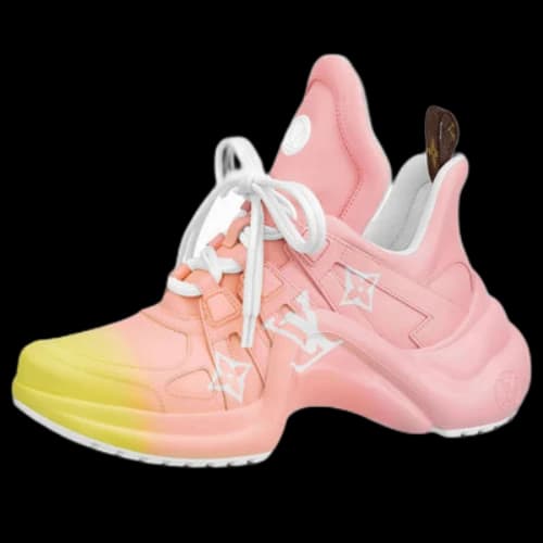 LOUIS VUITTON Archlight Sneakers 'Pink Yellow' (Women's)