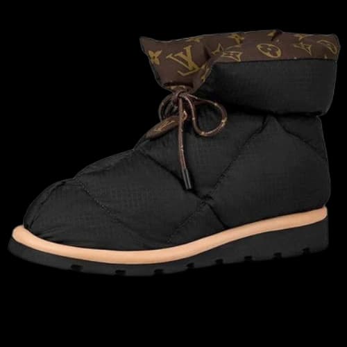 LOUIS VUITTON Pillow Comfort Ankle Boots 'Black with Brown' (Women's)