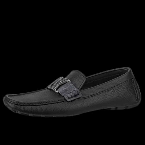 LOUIS VUITTON Monte Carlo Moccasin Shoes 'Black'