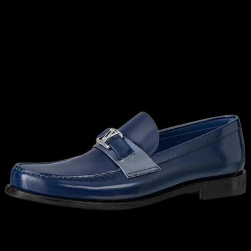 LOUIS VUITTON Major Loafers 'Navy'