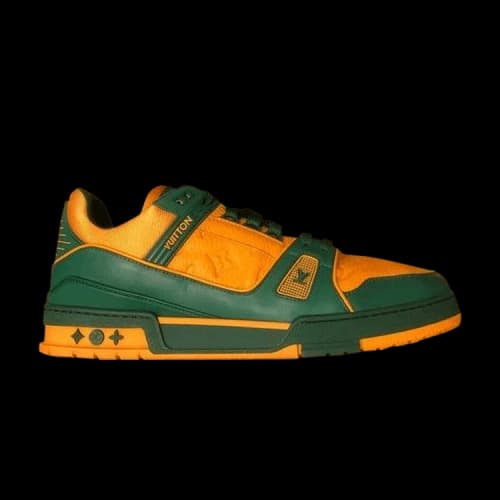 Louis Vuitton Trainer 'Green Orange Monogram'