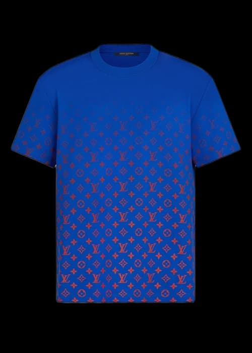 Louis Vuitton LVSE Monogram Gradient T-Shirt Blue/France