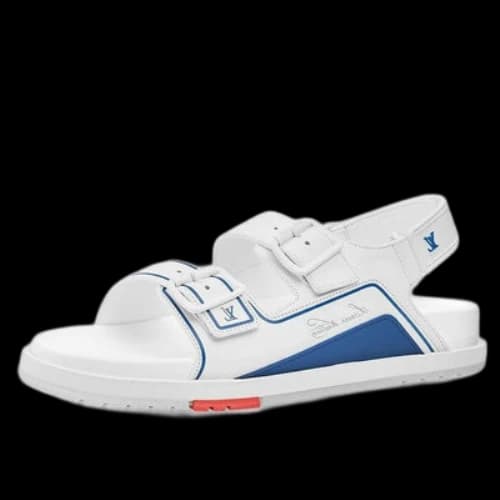 LOUIS VUITTON x NBA Trainer Sandals 'White'