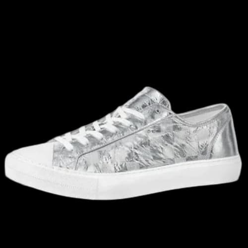 LOUIS VUITTON Tattoo Sneakers 'Silver Plaid Monogram'