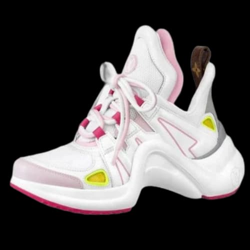 LOUIS VUITTON Archlight 1.0 Sneakers 'White Pink Red' (Women's)