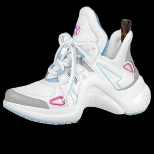 LOUIS VUITTON Archlight 1.0 Sneakers 'White Blue Grey' (Women's)