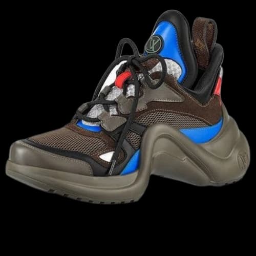LOUIS VUITTON Archlight 1.0 Sneakers 'Grey Brown' (Women's)