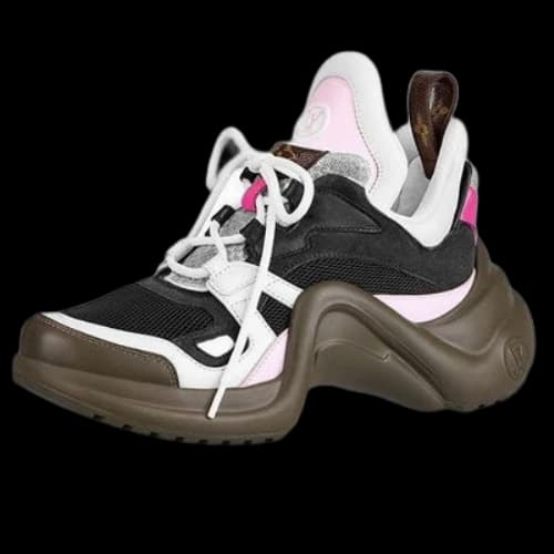 LOUIS VUITTON Archlight Sneakers 'Black Pink Brown' (Women's)