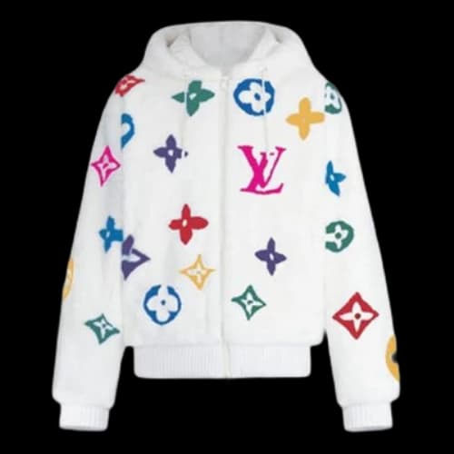 LOUIS VUITTON FW21 Zipper Jacket White
