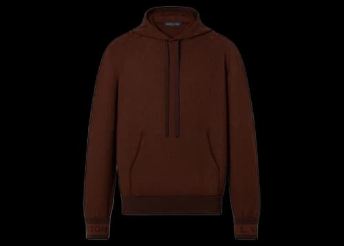 Louis Vuitton Monogram Hoodie Brown