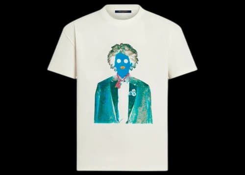 Louis Vuitton Neon Working Man Tee White