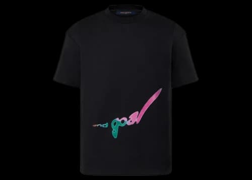 Louis Vuitton End Goal Tee Black