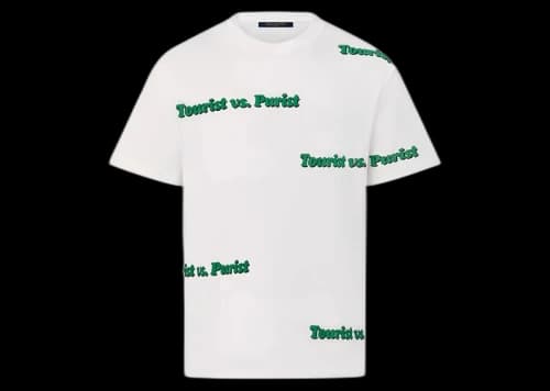 Louis Vuitton Tourist VS Purist Printed Tee Green