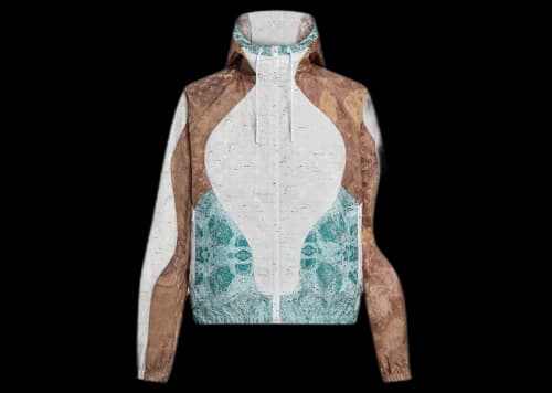 Louis Vuitton Monogram Marble Windbreaker Blue