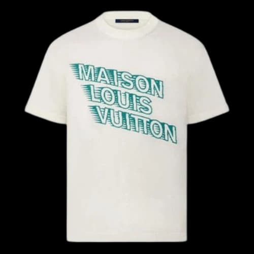 LOUIS VUITTON FW21 Maison LOUIS VUITTON LV Logo Tee