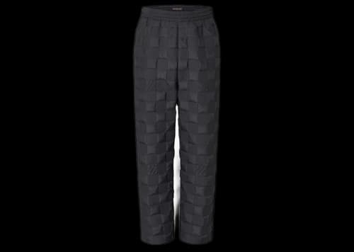 Louis Vuitton Quilted Damier Pants Dark Grey