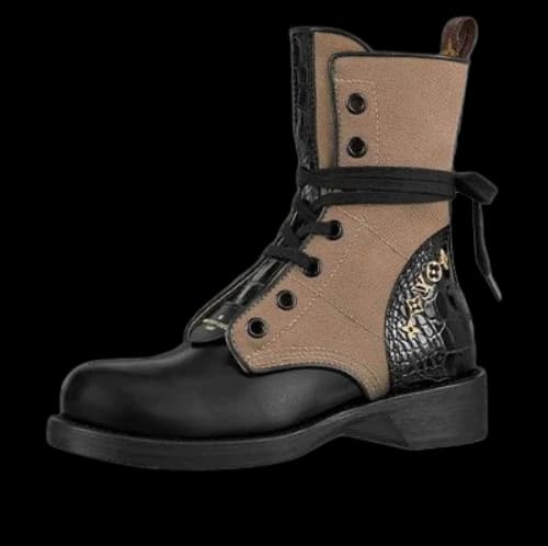 LOUIS VUITTON LV Metropolis Flat Ranger Boots 'Brown' (Women's)