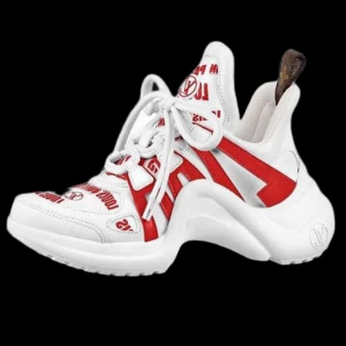 LOUIS VUITTON LV Archlight Sneakers 'White Red' (Women's)