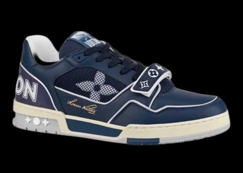 Louis Vuitton Trainer Navy Mesh