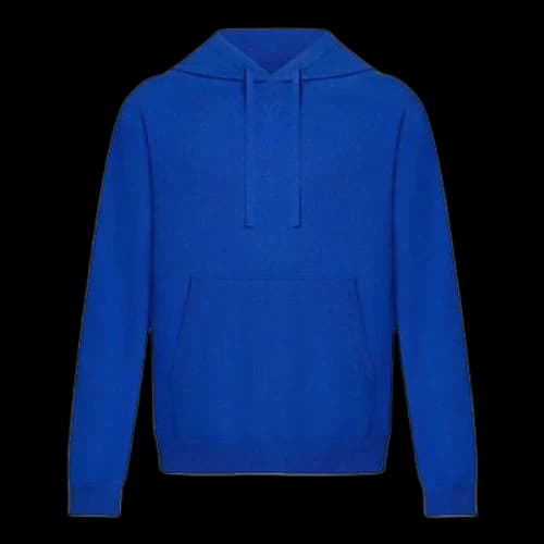 LOUIS VUITTON FW21 Solid Color Logo Embossing Blue